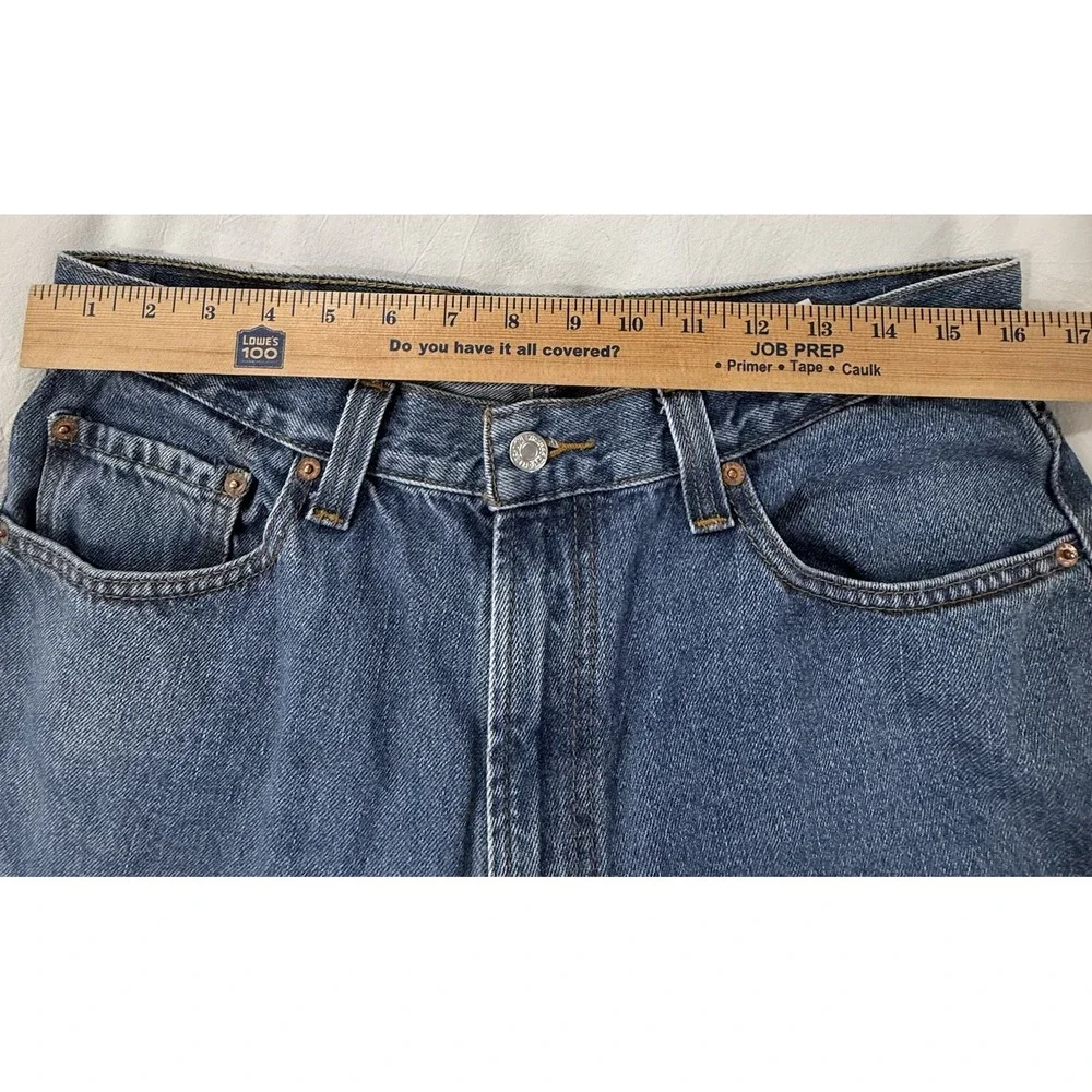 Y2K Levi's 550 Relaxed Fit 34x30(32x29) Stone Washed Denim Tapered 2009